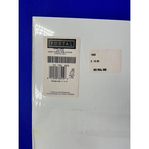 VINTAGE 3 CAT Girl W/milk PRINT POSTER  Theophile-Alexandre Steinlen 11x14 - Picture 2 of 4